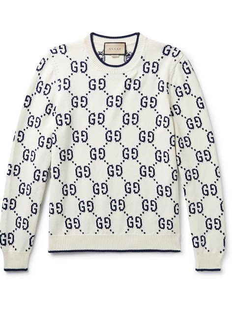 black and white Gucci sweater